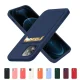 Силиконовый чехол с отделением для карт для Samsung Galaxy A73, черный