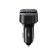 Bluetooth FM Transmitter Car Charger XO BCC17 30W with Cable, black
