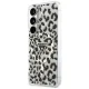 Чехол Guess IML Leopard Triangle MagSafe для Samsung Galaxy S26, черный