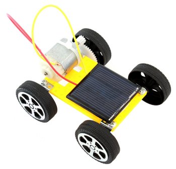DIY Solar Powered Car Kit for Kids Educational STEM Science Building Toy