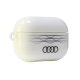Чехол Audi IML Geometric Pattern для AirPods Pro 2, Белый