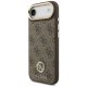 Guess 4G Strass Logo MagSafe Case for iPhone Air, Brown