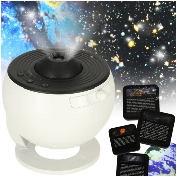Проектор звездного неба и ночник с 12 дисками, USB