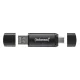 USB флеш-накопитель Intenso Flex Line 32 ГБ USB-A / USB-C 3544480, черный