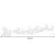 Ruhhy 00022305 Christmas Window Stickers, 66 cm
