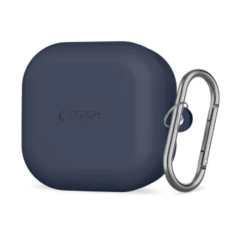 Tech-Protect Silicone Hook maciņš Samsung Galaxy Buds 4 / 4 Pro, melns
