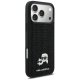 Karl Lagerfeld Rhinestones Karl&Choupette Pin Phone Case Cover iPhone 17 Pro Max - Black