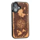 Деревянный чехол Bewood для iPhone 16 MERBAU WINDOW ROSE