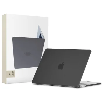 Tech-Protect SmartShell vāciņš MacBook Air 13" M2 / M3 (2022-2024), melns