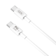 XO NB-Q190A USB Type C to USB Type C Data Charging Cable 60W, 1m, White | Провод для Зарядки...