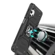 Wozinsky Ring Armor triecienizturīgs vāciņš Samsung Galaxy A32 5G, melns