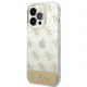 Чехол Guess для iPhone 14 Pro Max 4G Pattern Script, золотистый