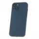 Apple iPhone 15 6.1\'\' Matt Silicone Color Case Cover, Blue | Чехол Обложка Бампер Кабура...