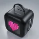 Pārnēsājamais Bluetooth skaļrunis Blavec WS-09 Karaoke Fun, 10W ar 2 mikrofoniem un displeju, melns