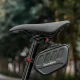Rockbros C61 velosipēda zemsegla soma ar viedo aizmugurējo lukturi 0.45L, melna