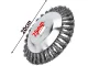 Wire Brush for Brushcutter, 200mm