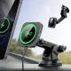 ESR Halolock Qi2 15W MagSafe magnētiskais auto turētājs, melns