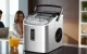 Euhomy IM008 ledus ģenerators, 1.2 L, 12 kg, Sudraba