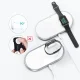 Choetech T317 2in1 bezvadu lādētājs viedtālruņiem un Apple Watch, balts