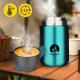 Nerūsējošā tērauda ēdiena termoss 720 ml ar karoti, zils