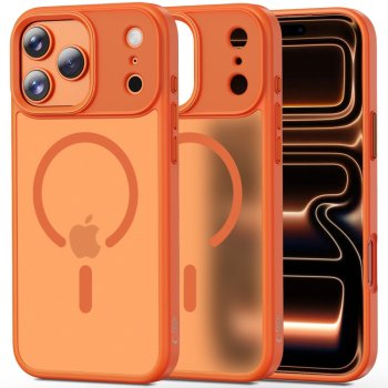 Tech-Protect MagMat MagSafe vāciņš iPhone 17 Pro tālrunim – oranžs | Phone Case Cover
