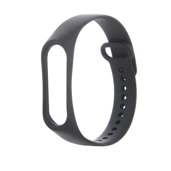 TFO silikona siksniņa viedpulkstenim Xiaomi Mi Band 7, melna