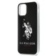 Apple iPhone 12 mini 5.4\'\' US Polo Shiny Big Logo Case Cover (USHCP12STPUHRBK), Black | Telefona Maciņš Vāks...