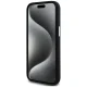 Чехол Karl Lagerfeld Silicone Metal Script Logo для iPhone 15 - Черный
