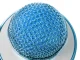 Bezvadu Bluetooth karaoke mikrofons ar skaļruni un balss modifikatoru, zils