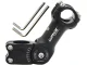 Regulējams velosipēda stūres iznesums AHEAD 28,6 / 31,8 mm, melns
