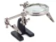 Third Hand Soldering Tool with 2.5x 60 mm Magnifier and Clips