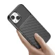 Triecienizturīgs iPhone 15 Plus vāciņš Thunder Case, melns