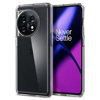 Oneplus 11 5G Spigen Ultra Hybrid Case Cover, Crystal Clear | Чехол Кабура Кейс Бампер для...