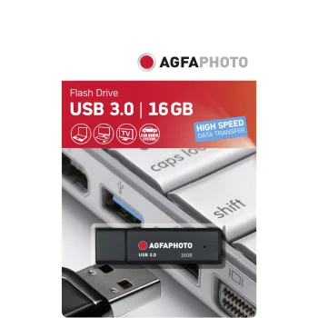 USB-флешка AgfaPhoto USB 3.0 16 ГБ (10569), черная