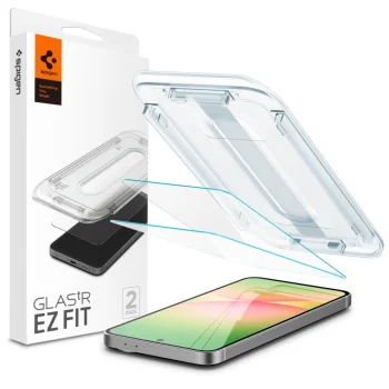 Spigen Glas.tR EZ Fit aizsargstikls Samsung Galaxy S24 FE, 2 gab.