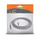 Tīkla kabelis UTP CAT5e RJ-45 (patchcord) 5m pelēks
