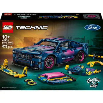 LEGO Technic Custom Garage Ford Mustang GT 42236