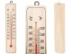 Mājsaimniecības termometrs koka iekštelpu āra | Wood home thermometer indoor outdoor