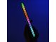 USB RGB LED Light Bar with Sound Reaction, 18 Modes, Black