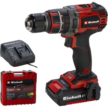 Аккумуляторная ударная дрель-шуруповерт Einhell TP-CD 18/60 Li-i BL (1x 2.0 Ah, 60...