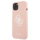 Guess Silicone 4G Logo vāciņš Apple iPhone 13 mini, Pink