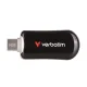 USB-флеш-накопитель Verbatim Plectra 30224 64 ГБ USB-C USB 3.2 Gen 1, черный