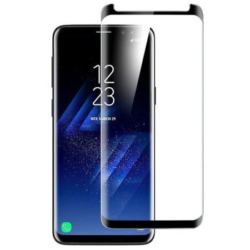 5D Tempered Glass Screen Protector for Samsung Galaxy S9+ Plus SM-G965F black