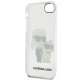 Karl Lagerfeld Transparent Hardcase for iPhone 7/8/SE 2020/2022 KLHCI8HNKCTGT