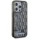 Karl Lagerfeld iPhone 15 Pro Max vāciņš Liquide Glitter Monogram Gradient, melns