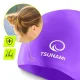 Силиконовая шапочка для плавания TSUNAMI, фиолетовая