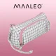 Maaleo 00024509 divu nodalījumu skolas penālis, balts rūtiņu