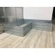 Высокая грядка Klasika Garden L-образная, оцинкованная, 150x150 см