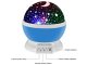 Rotējošā bērnu nakts lampa projektors Star Master, Zila | Dream Rotating Night Star Projection Lamp