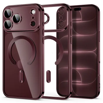 Tech-Protect MagFlex ümbris iPhone 18 Pro Max / 17 Pro Max, bordoopunane